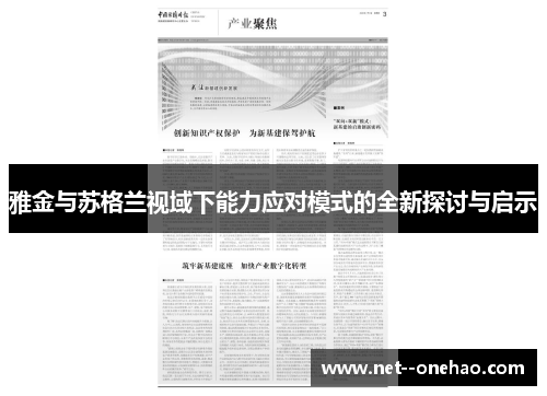 雅金与苏格兰视域下能力应对模式的全新探讨与启示